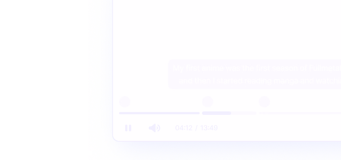 Анализ аудио и видео